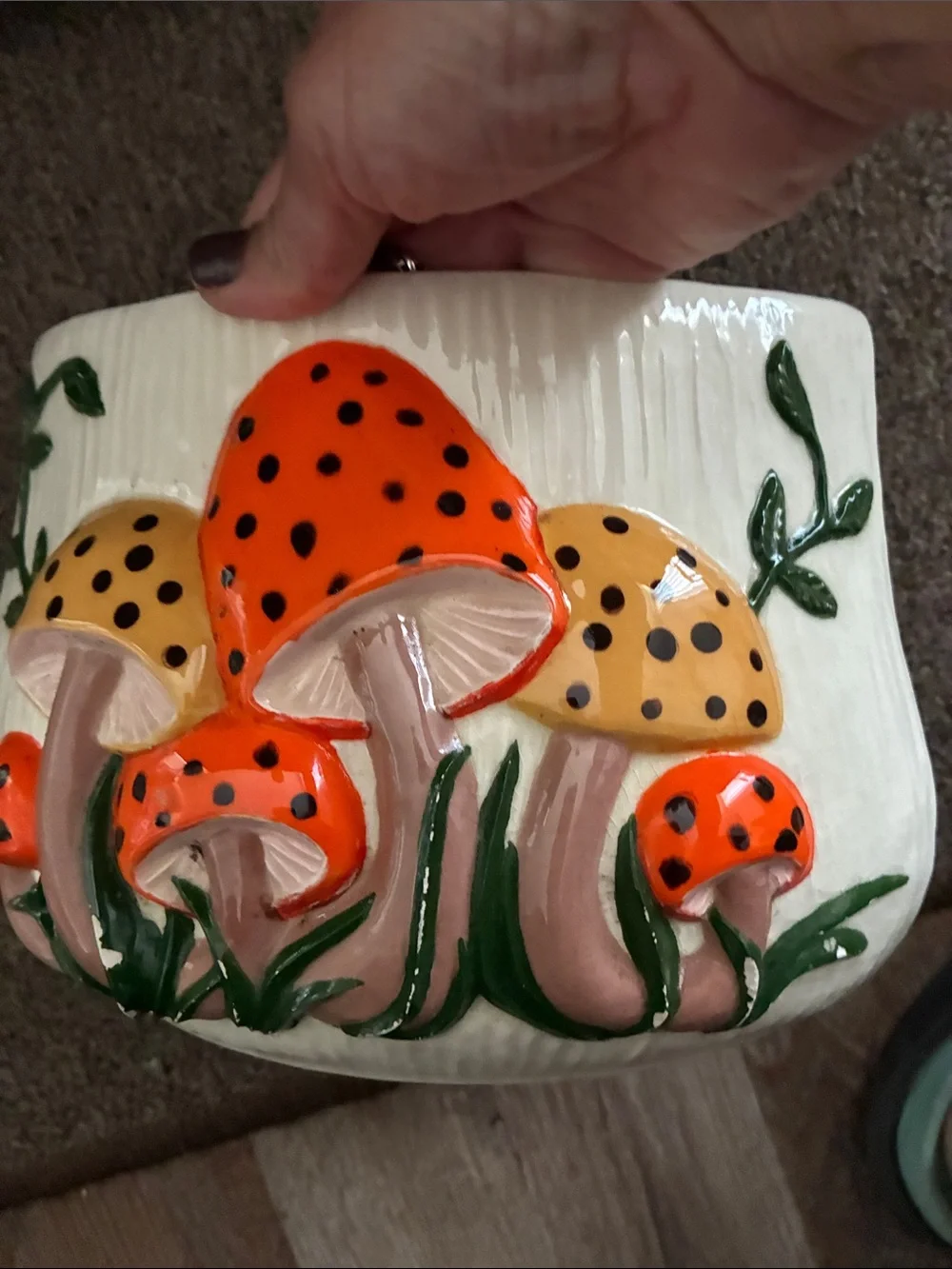 VTG 1970”s Sears Mushroom Vase